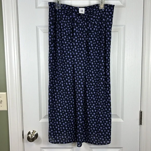 Cabi purple floral island skirt set sz lg - Picture 9 of 11